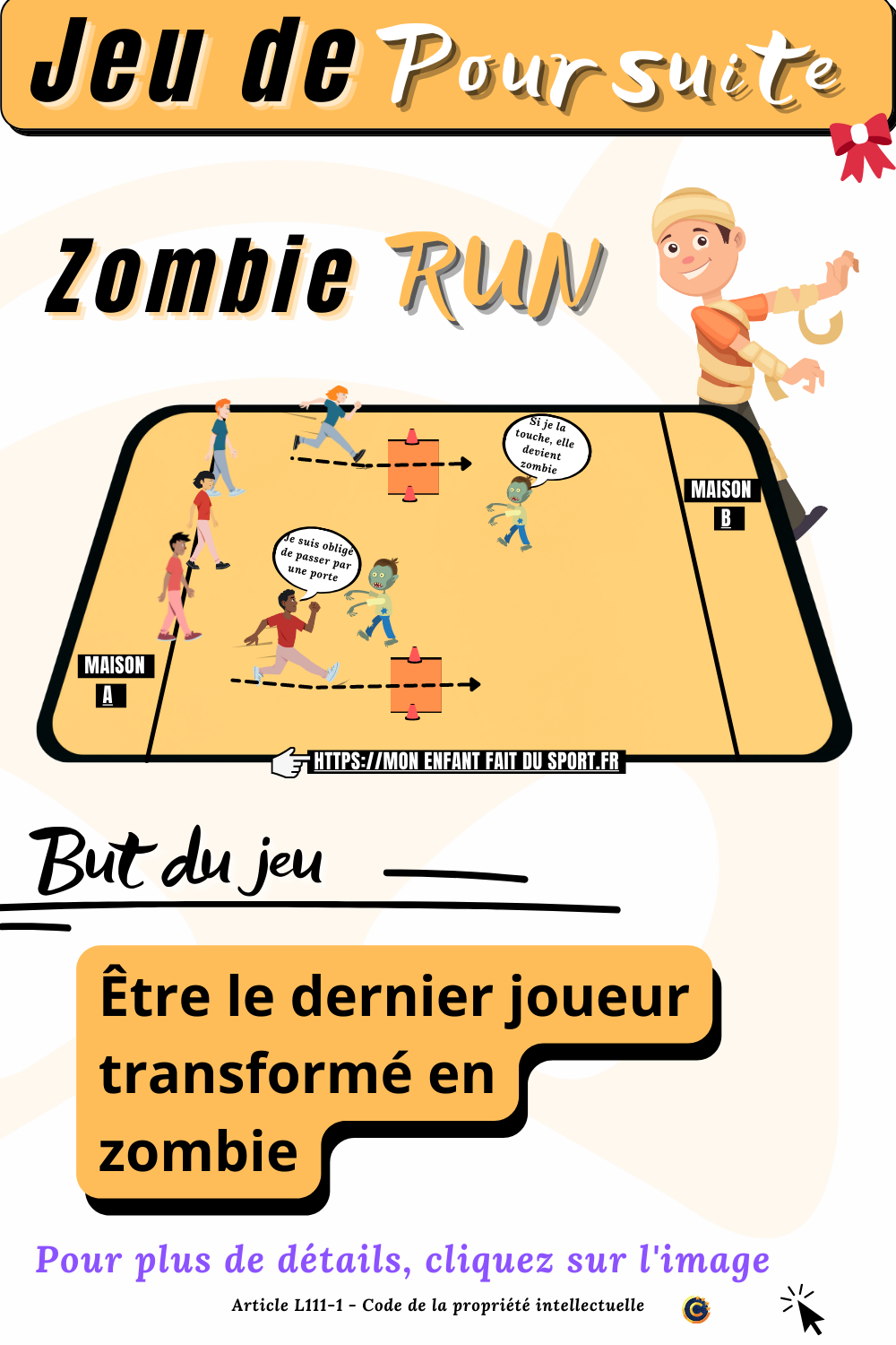 R Gle Du Jeu Du Zombie Run Jeu De Poursuite Sportif Pour Enfant Mon