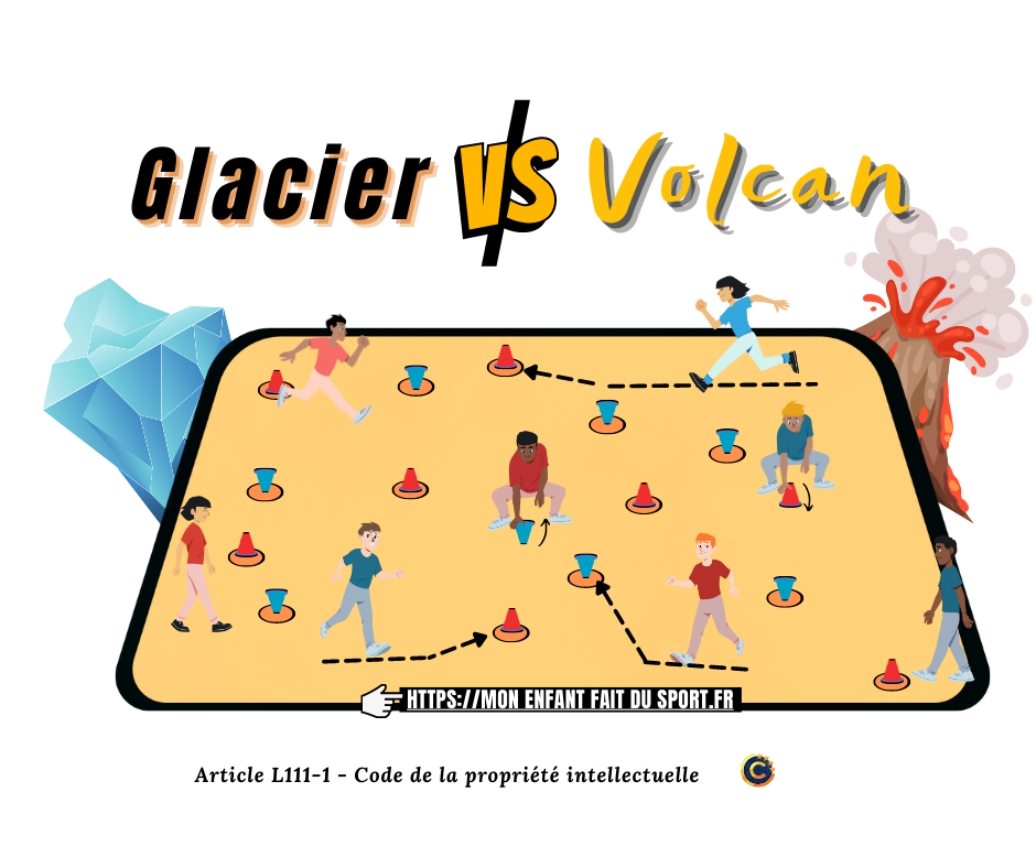 Volcan et Glacier - Mon enfant fait du sport